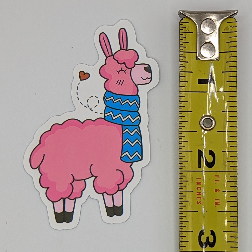 Llama Sticker - Picture 2 of 2